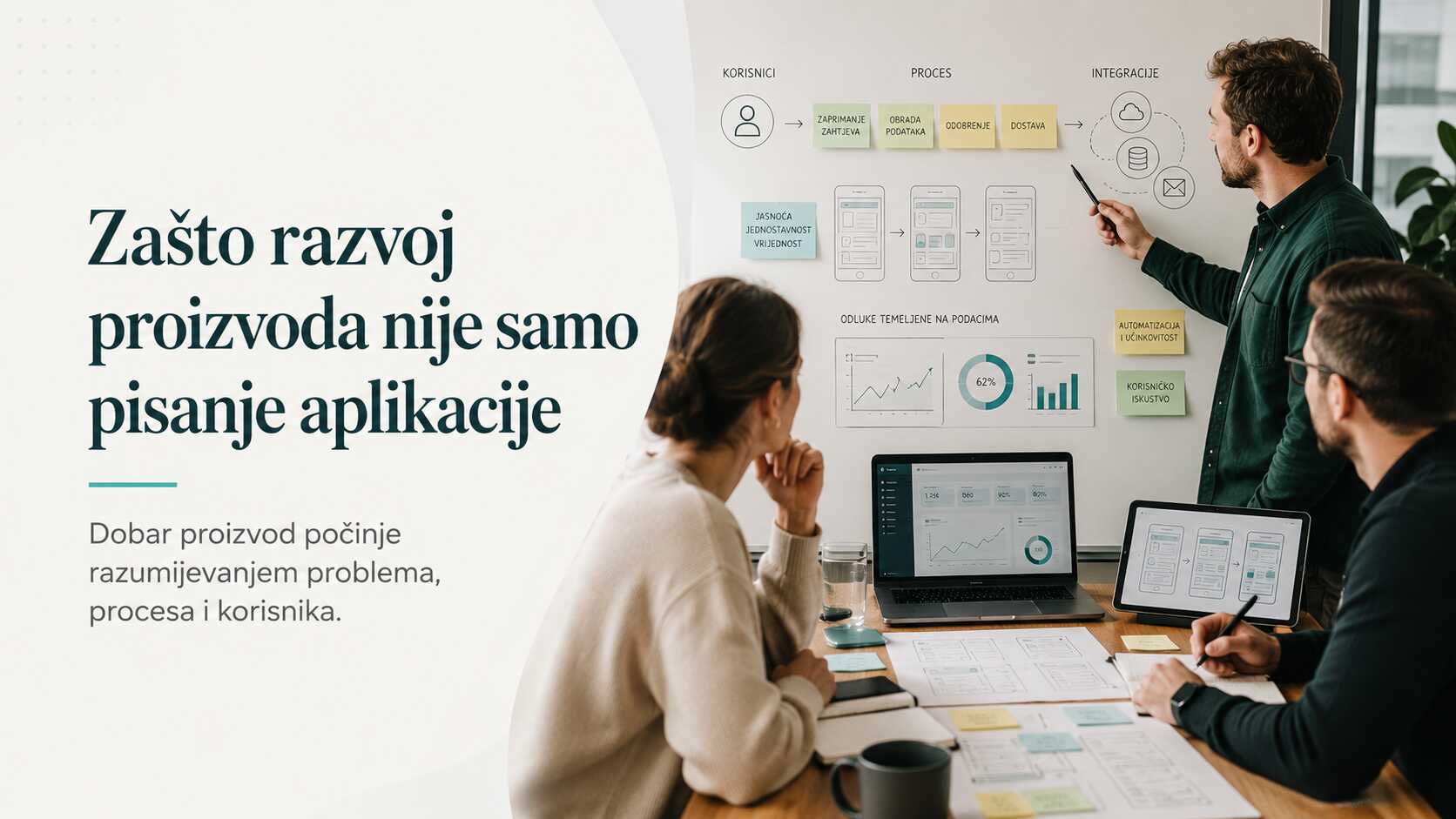 Naslovna slika objave Zašto razvoj proizvoda nije samo pisanje aplikacije